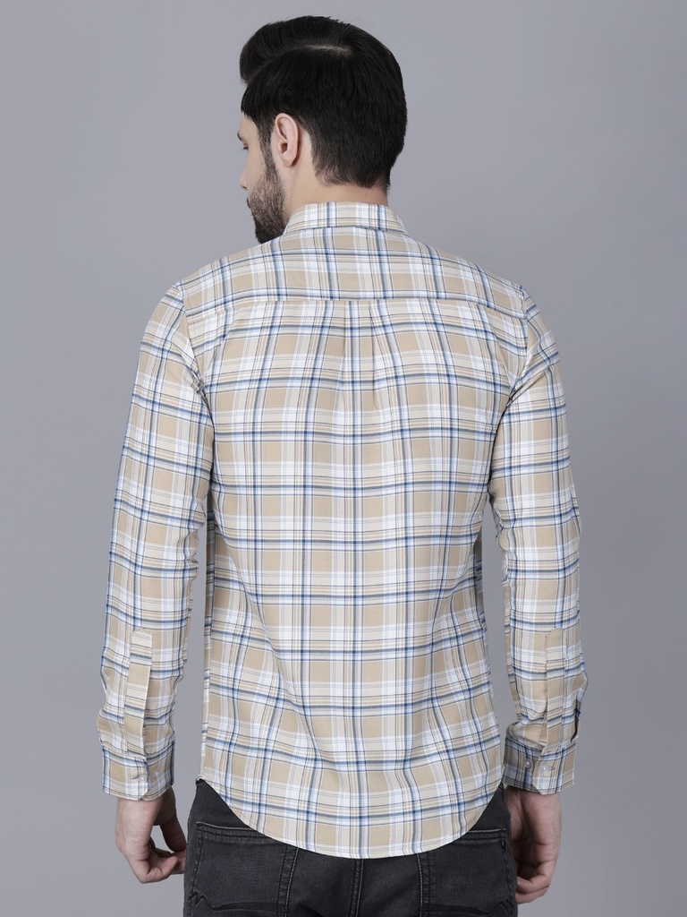 DA0130 BEIGE CHECK