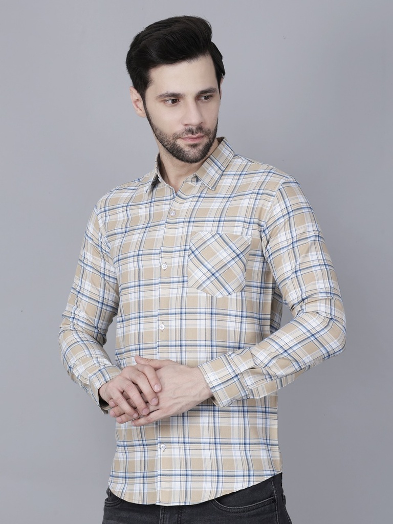 DA0130 BEIGE CHECK