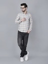 DA0130 BEIGE CHECK