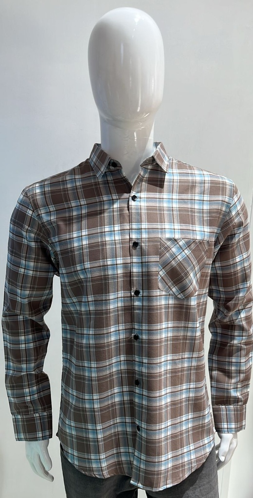 DA0152 BROWN CHECK